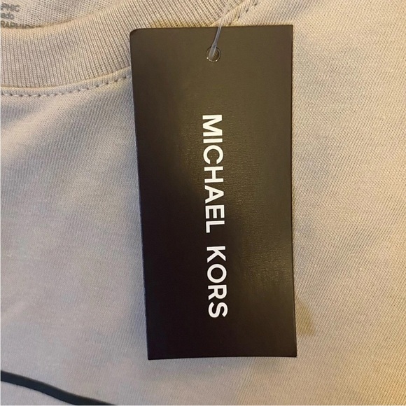 Michael Kors Men's Short Sleeves T-Shirt Dune Crew Neck Logo Size S - NWT $59 - Picture 9 of 10
